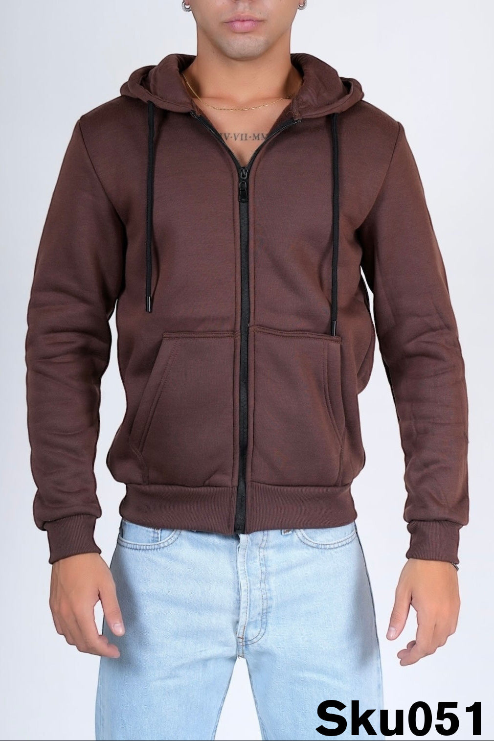 Felpa zip felpata POLK