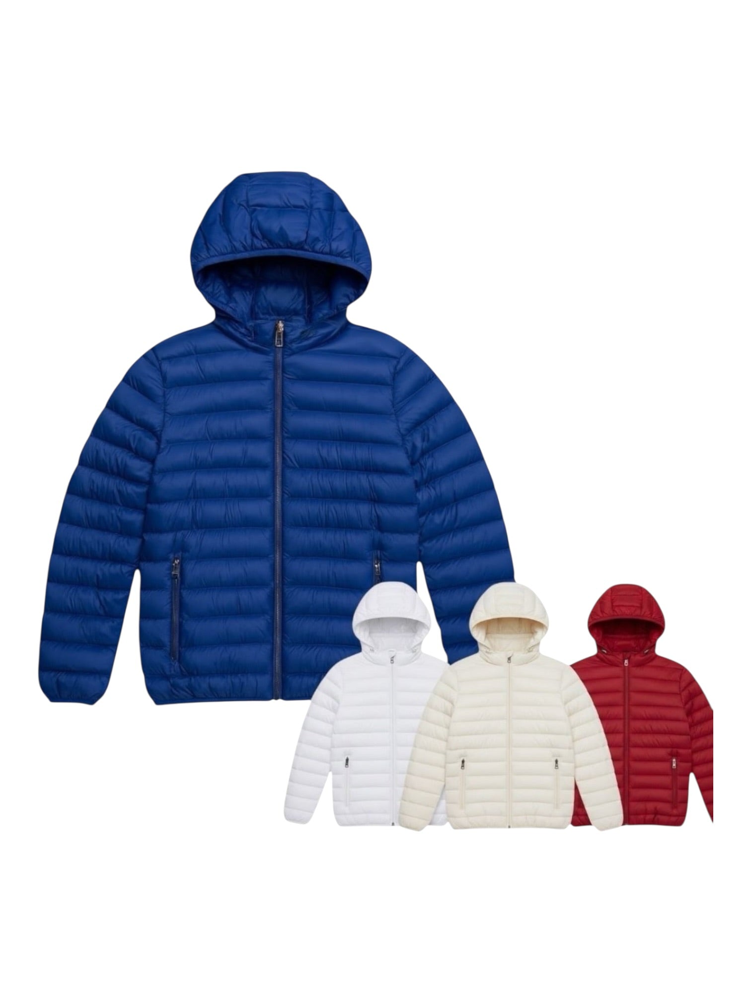 Giubbino primaverile leggero con cappuccio staccabile