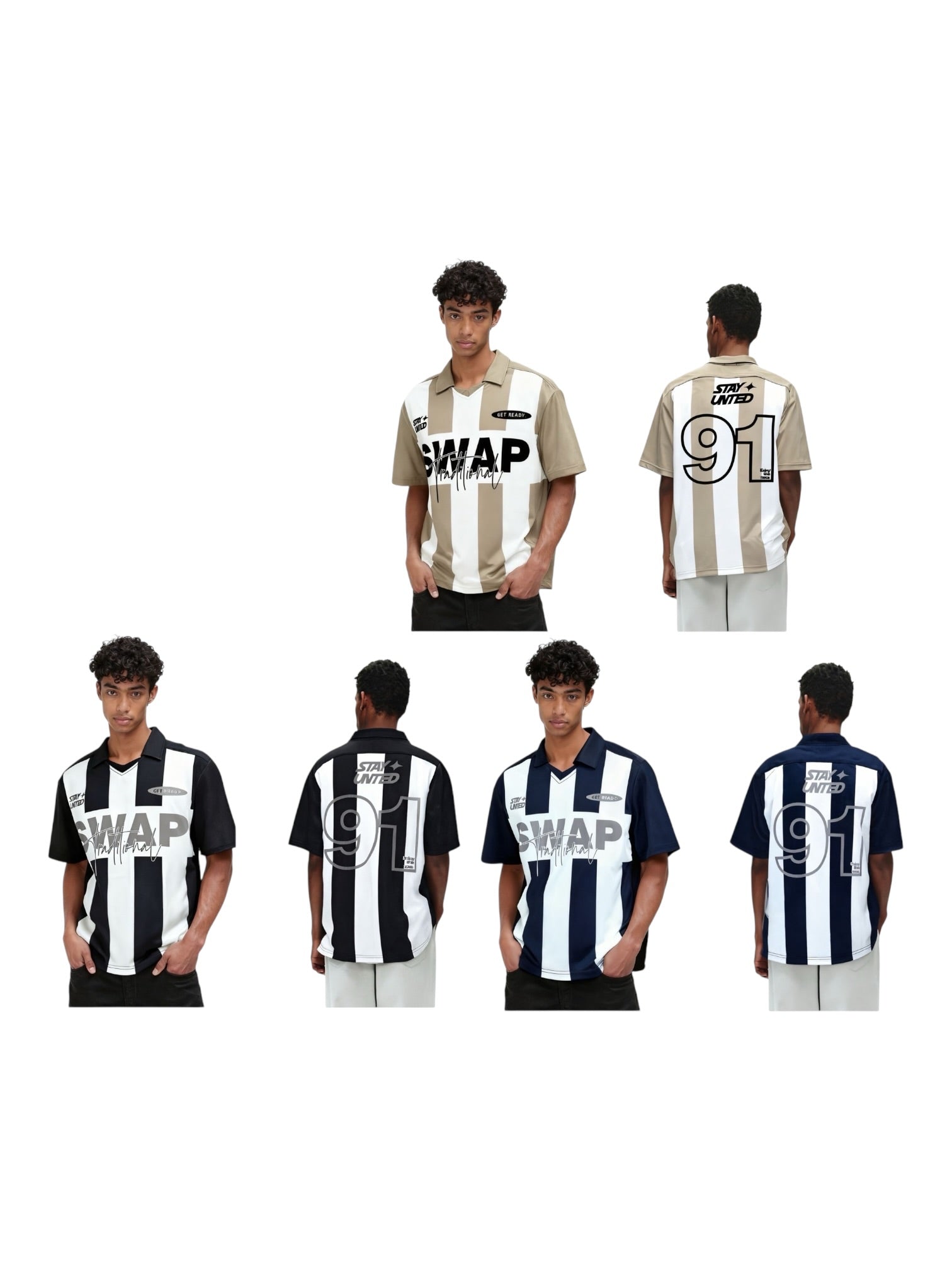 Maglia in cotone morbido con stampa e numero 2