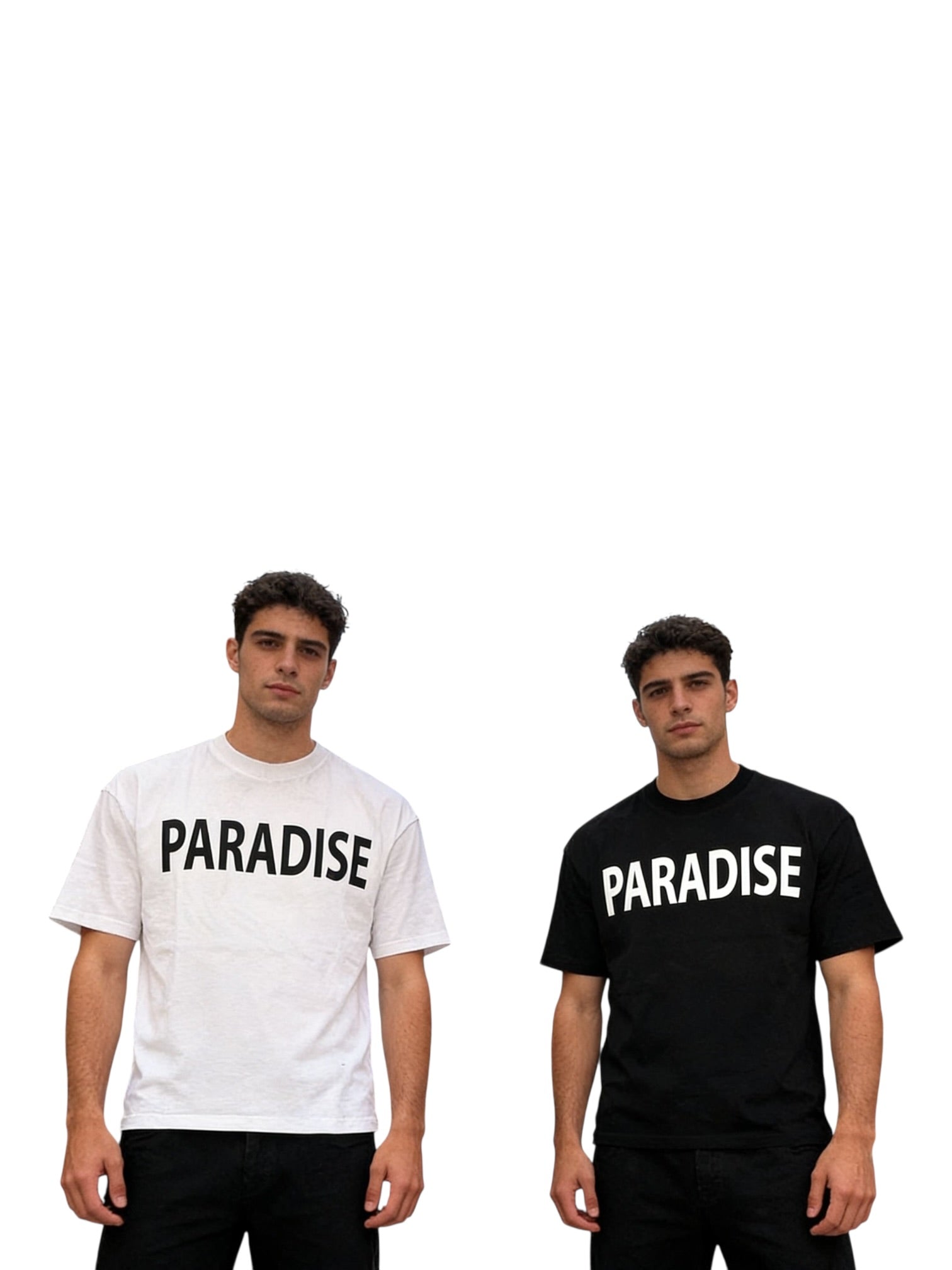 Maglia in cotone oversize con stampa 53