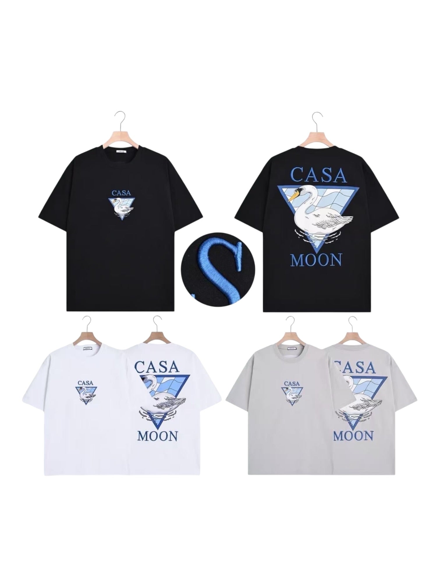 Maglia in cotone leggera stampata 6