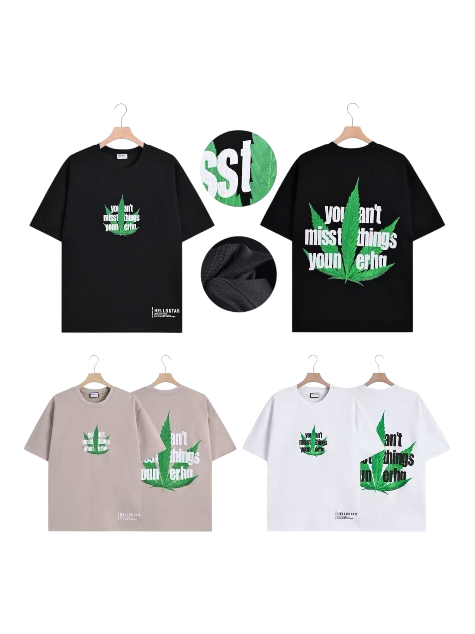 Maglia in cotone leggera stampata 3