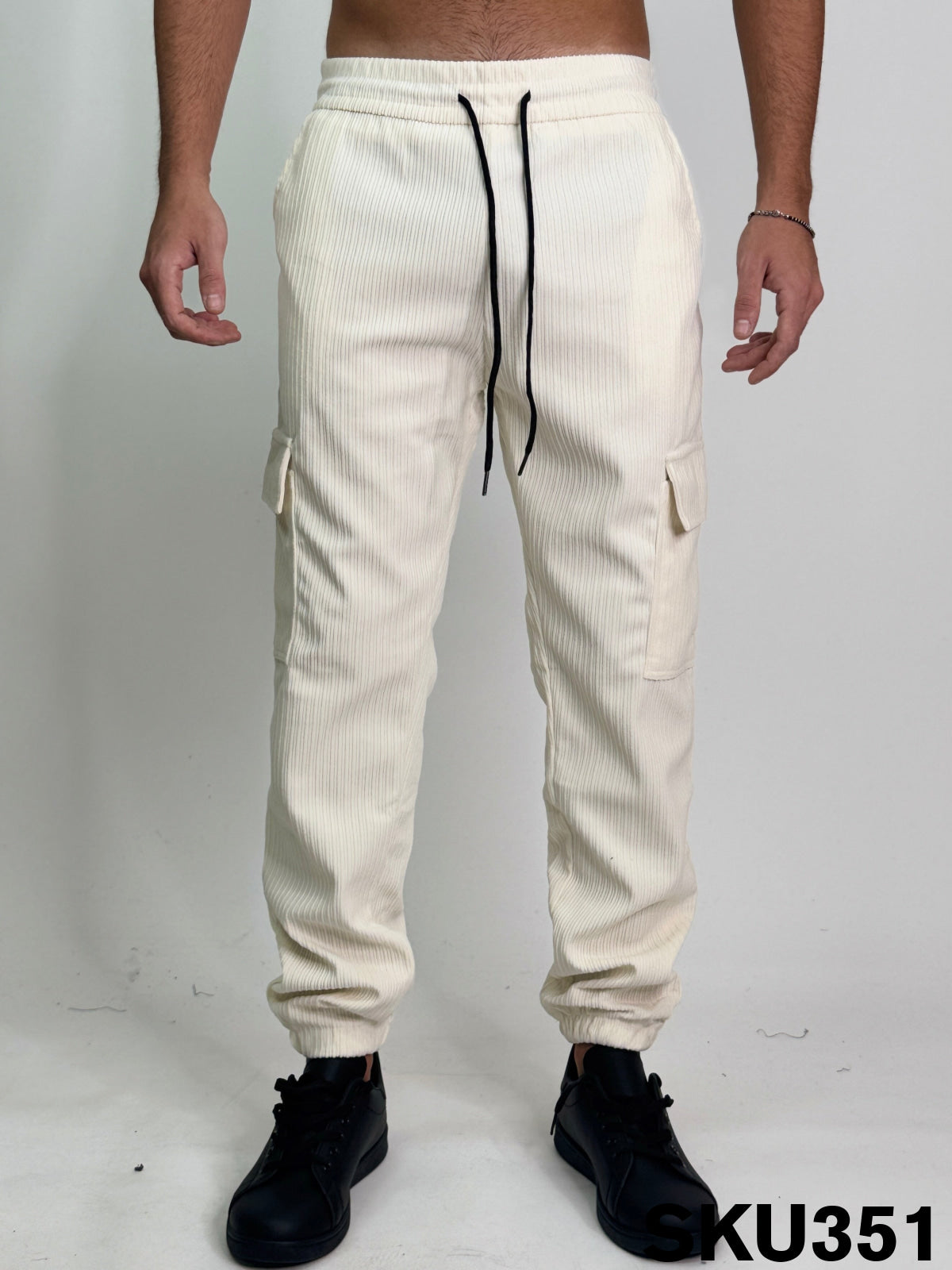 Pantalone bianco PIQUE