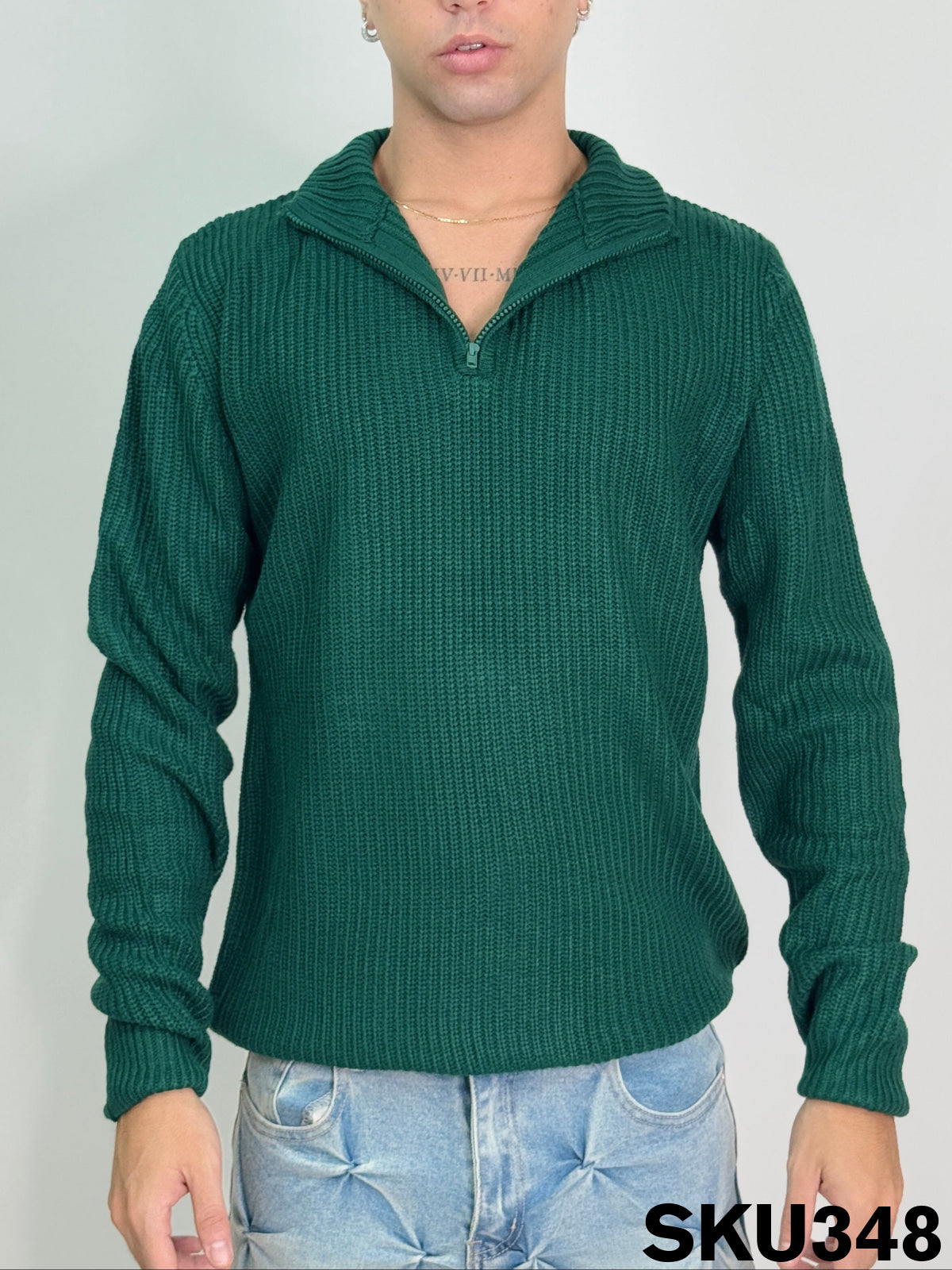 Maglione mezza zip MESSI