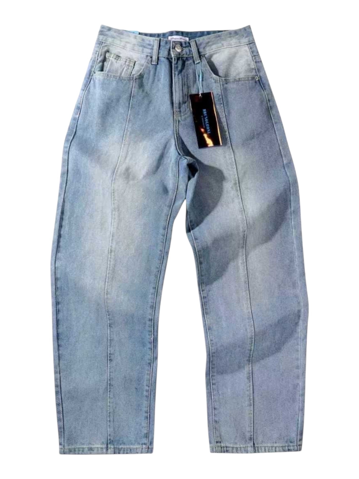 Jeans ballon fit in cotone 4