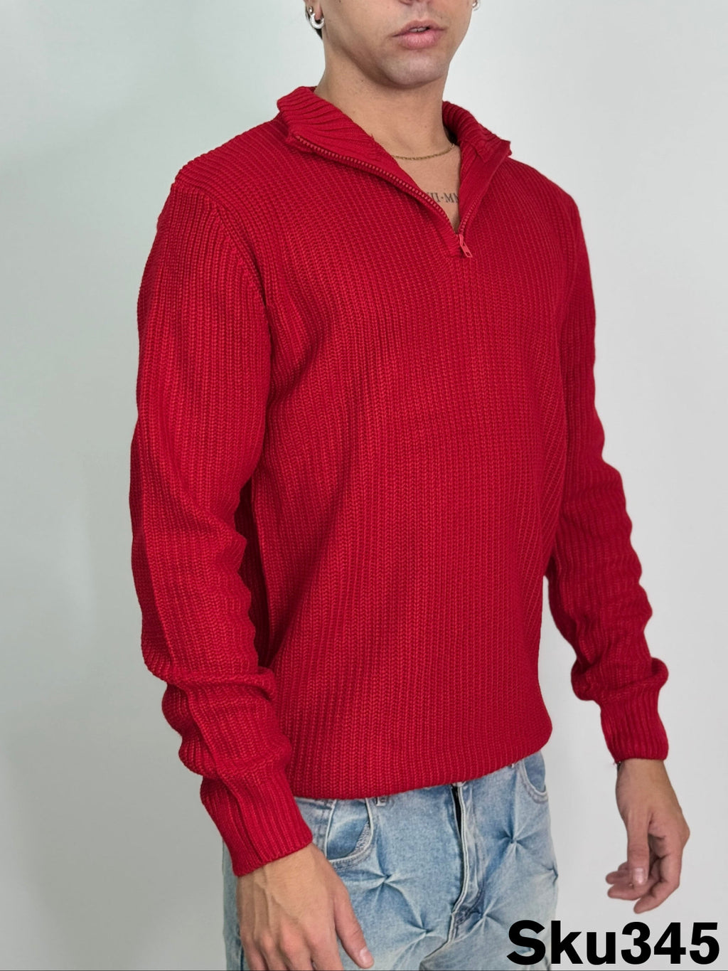 Maglione mezza zip MESSI