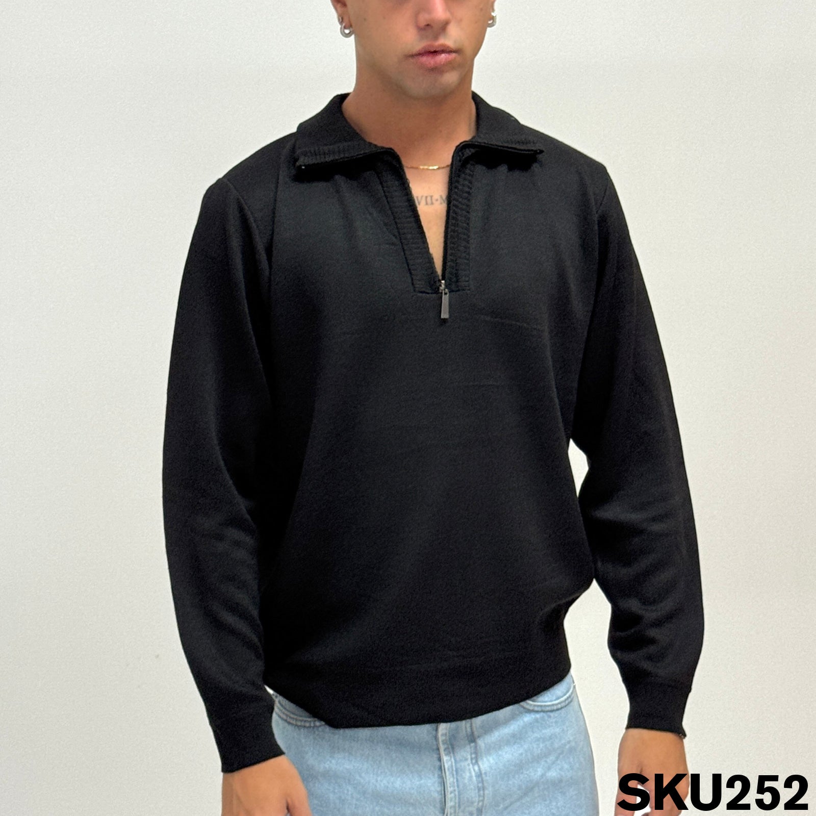 Polo mezza zip GILMOUR