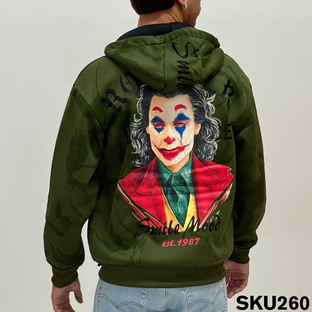 Felpa felpata JOKEZIP