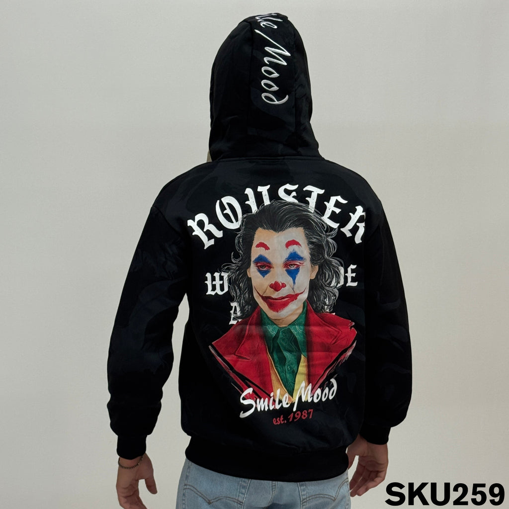 Felpa felpata JOKEZIP