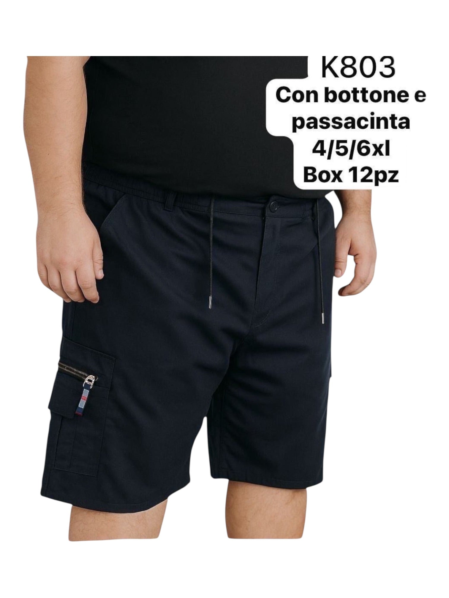 Bermuda in cotone morbido estivo CALIBRATO