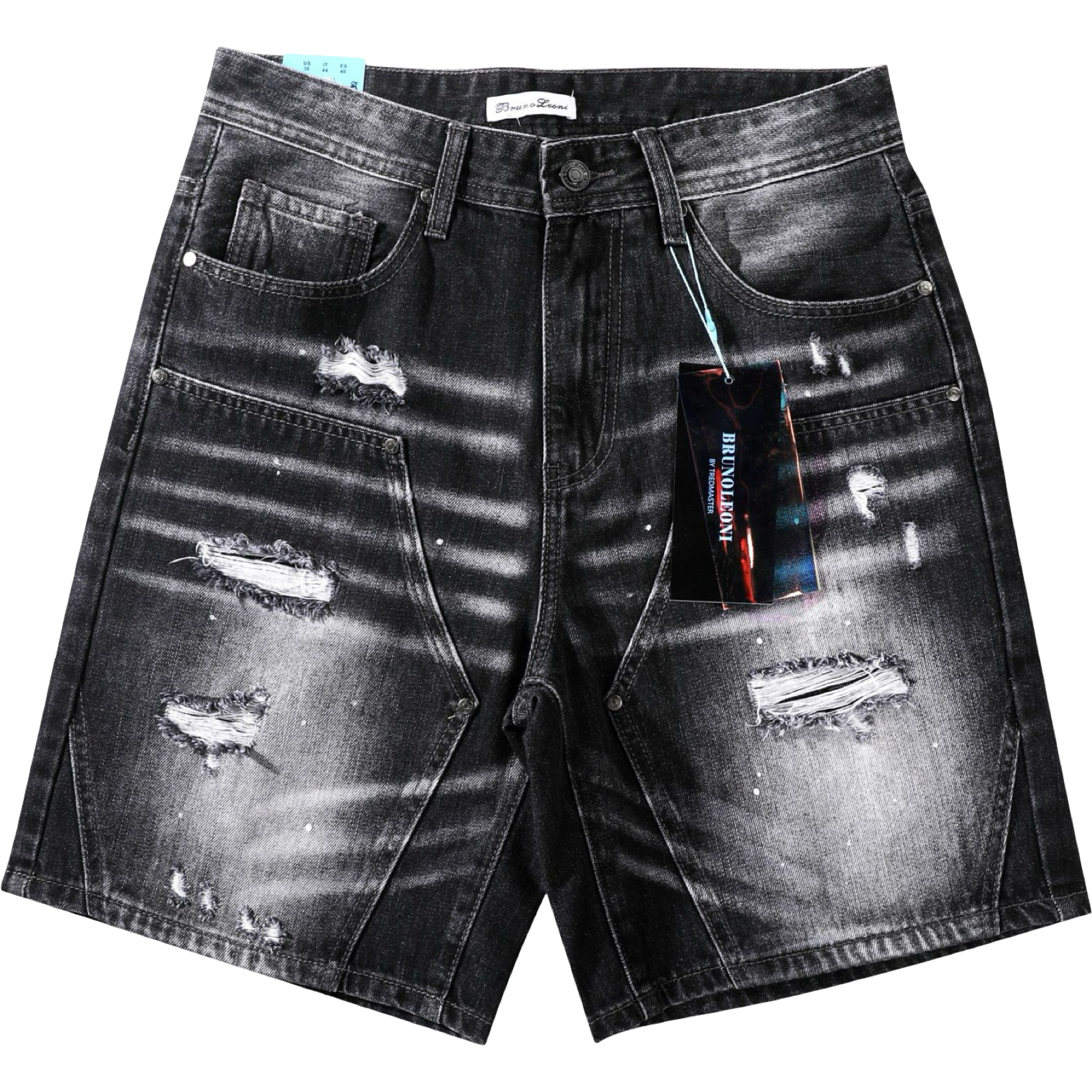 Bermuda jeans estivo in cotone 4
