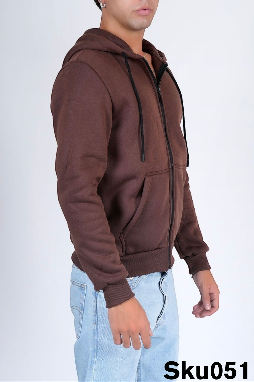 Felpa zip felpata POLK