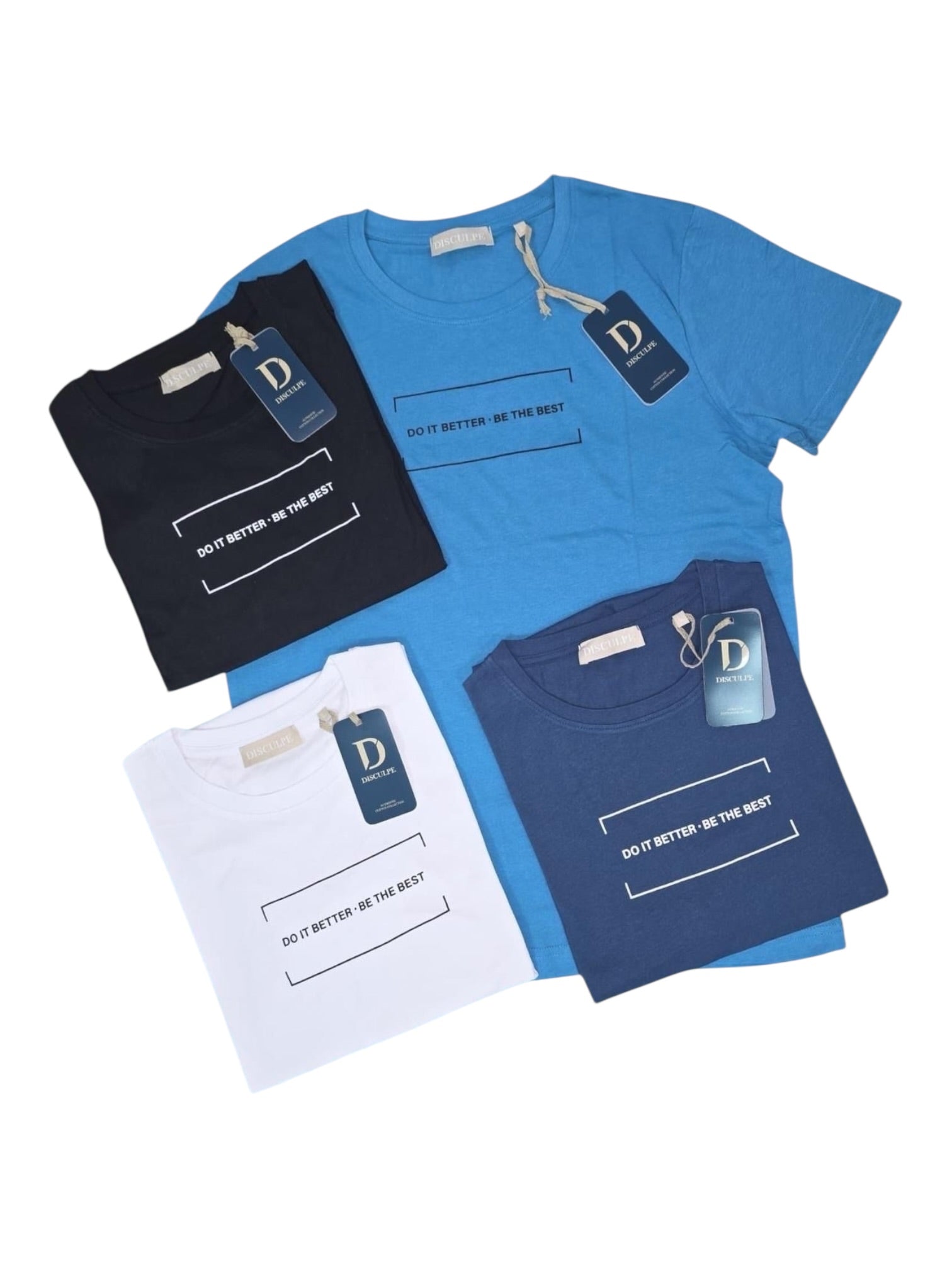 Maglia in cotone leggera con scritta 8