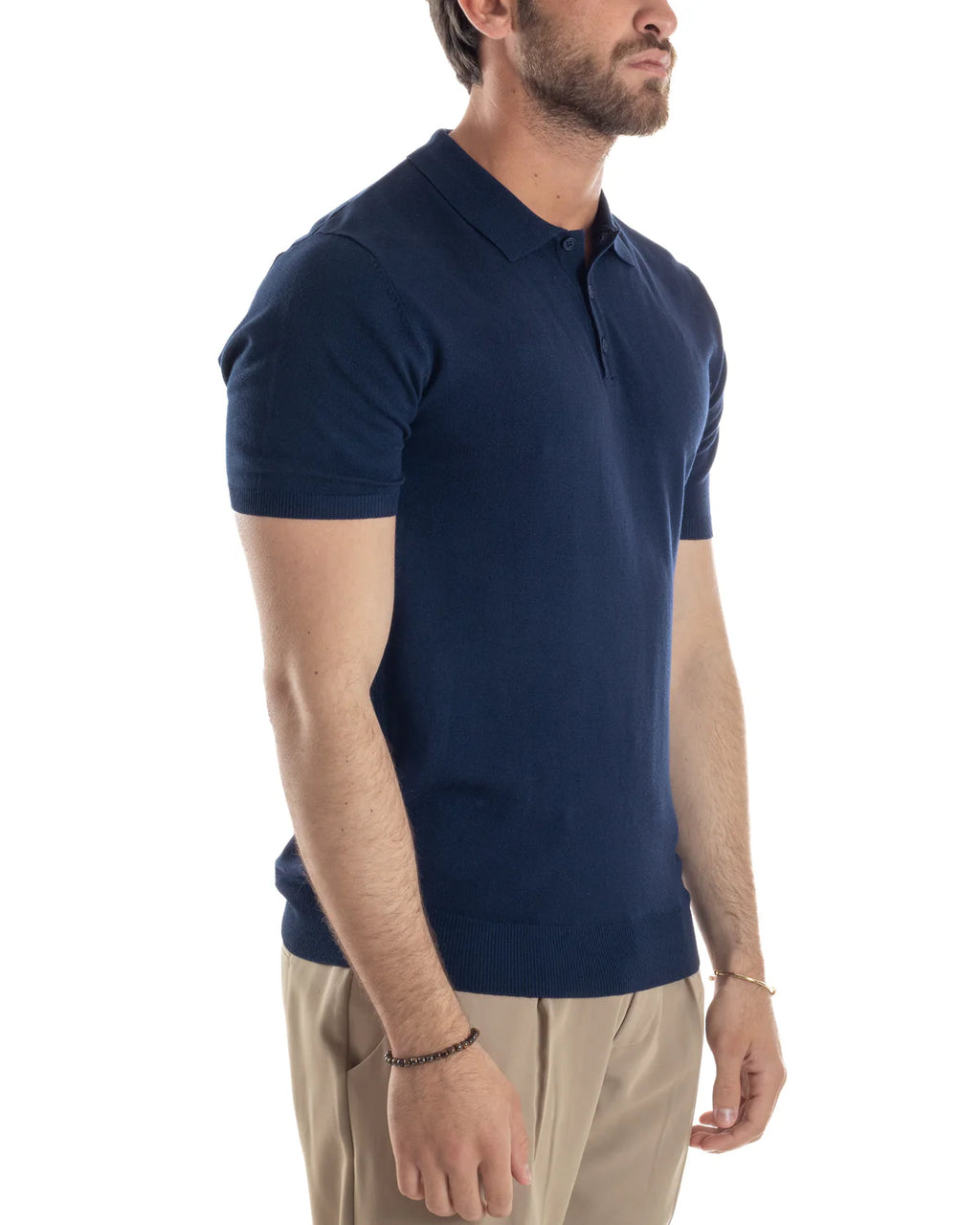 Polo in filo morbida e comoda J689