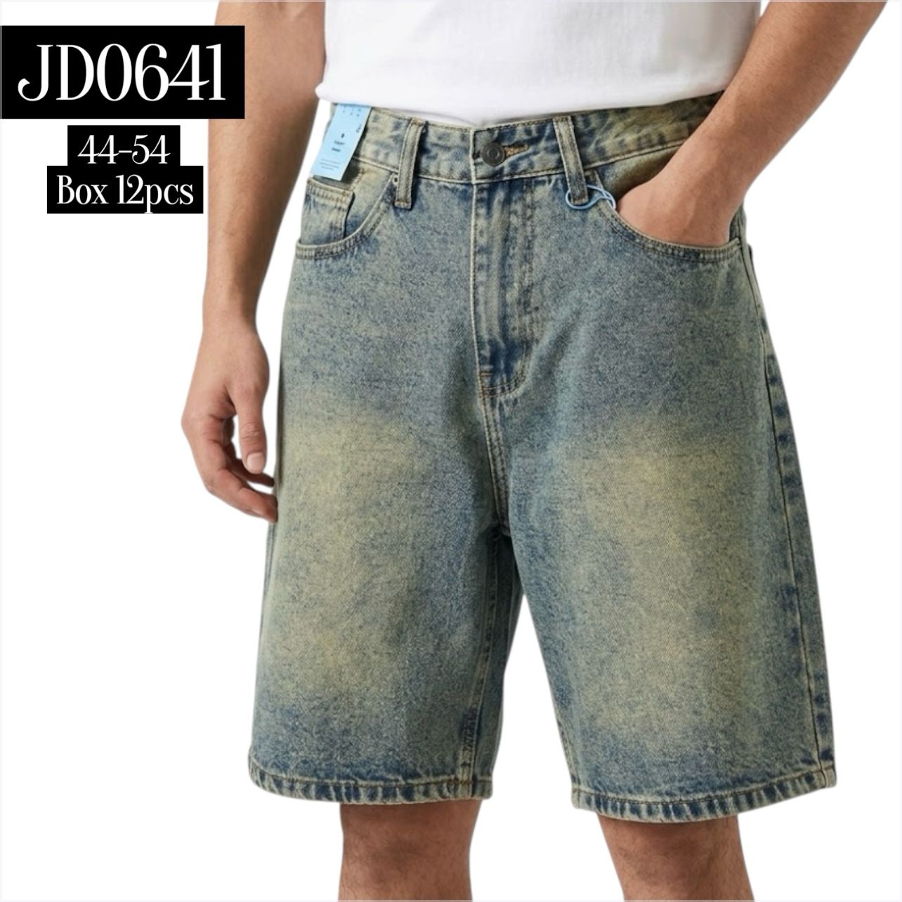 Bermuda jeans baggy fit 9