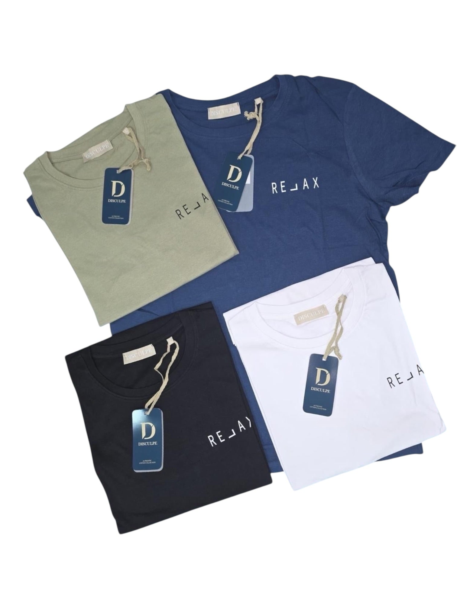 Maglia in cotone leggera con scritta 2