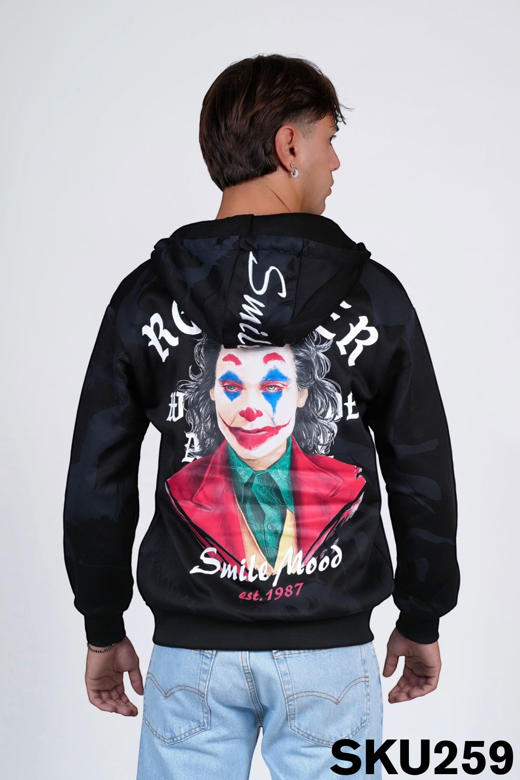 Felpa felpata JOKEZIP