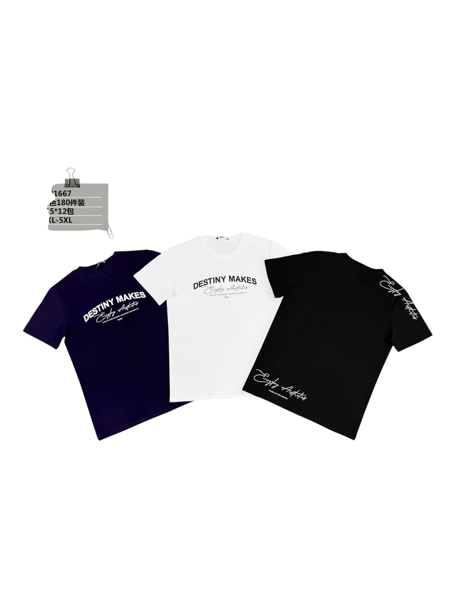 Maglia in cotone leggero con scritta 1 CALIBRATA