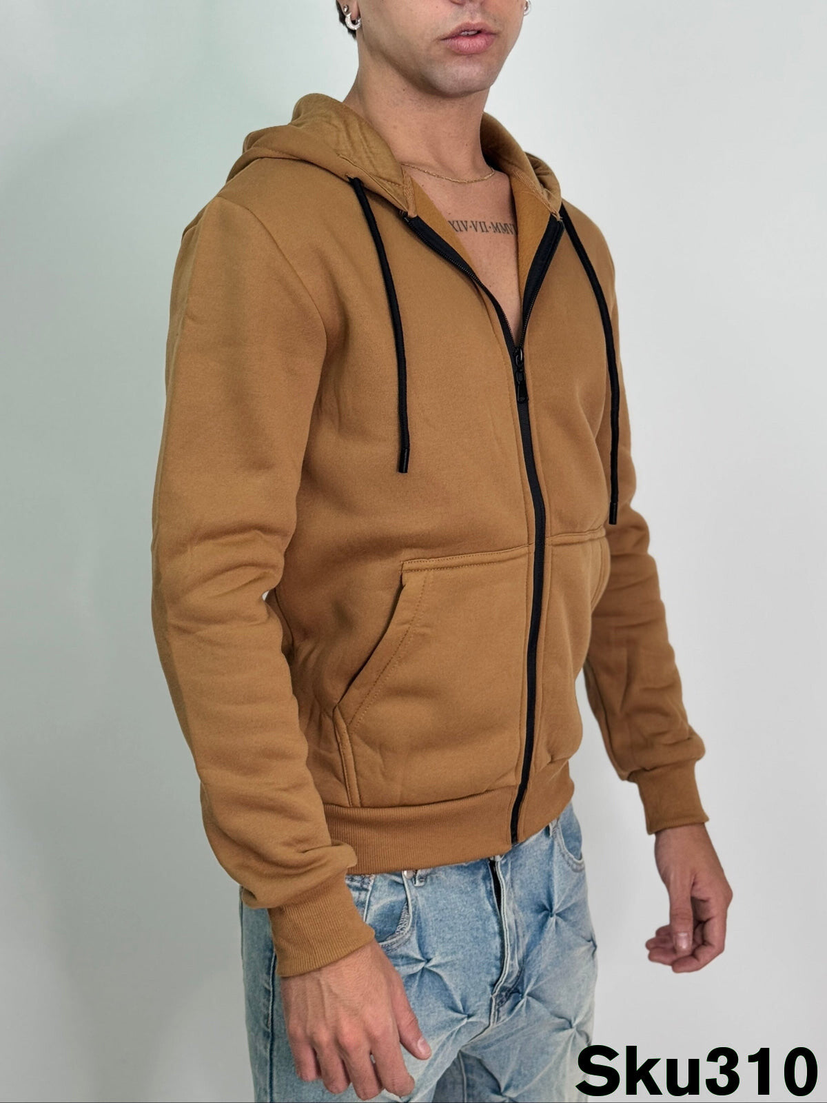 Felpa zip felpata POLK