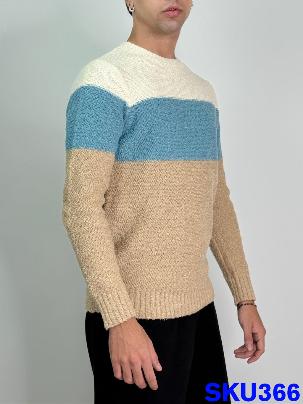 Maglione tricolore VECIENZ