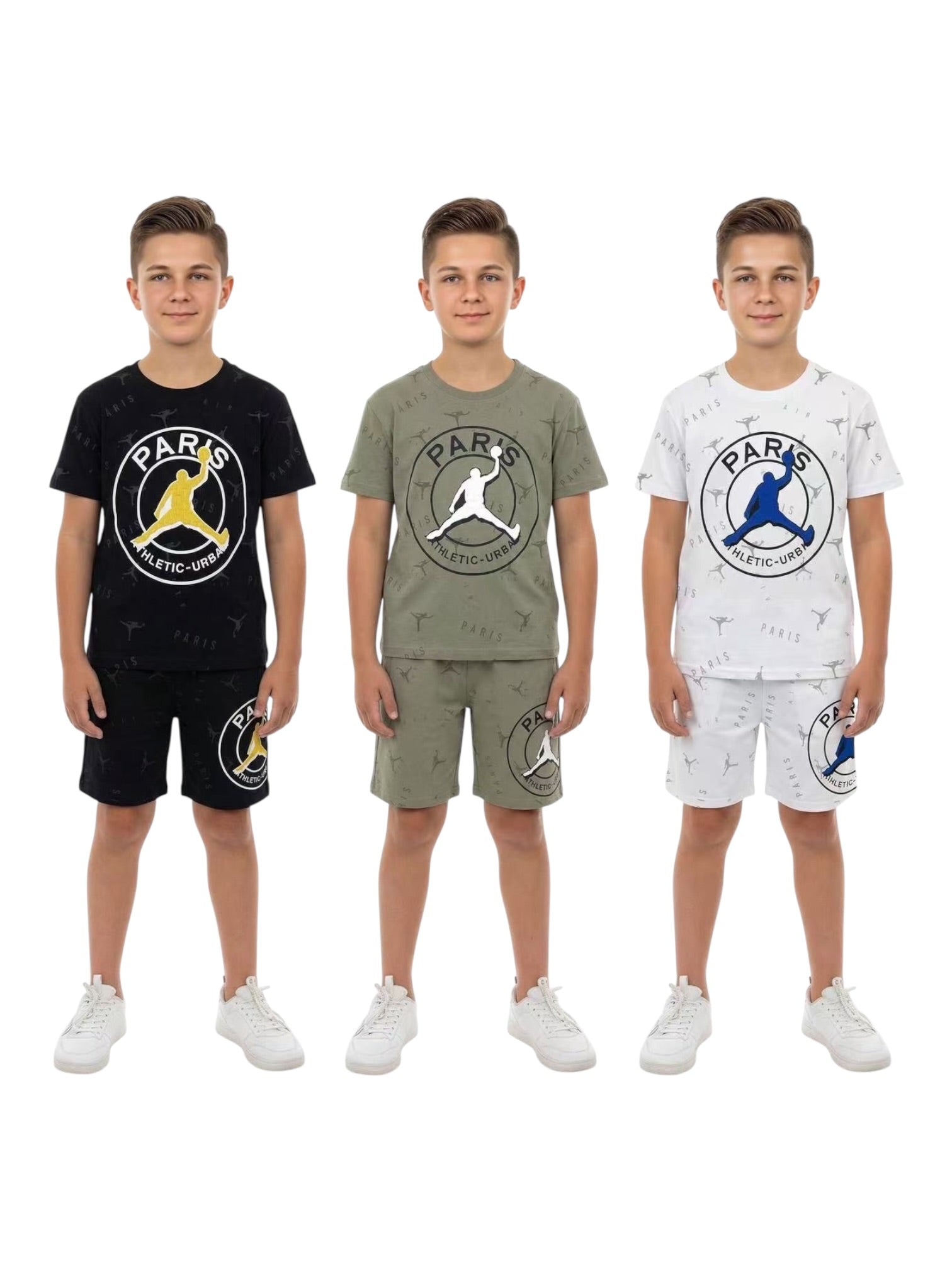 Completo bimbo in cotone estivo 4