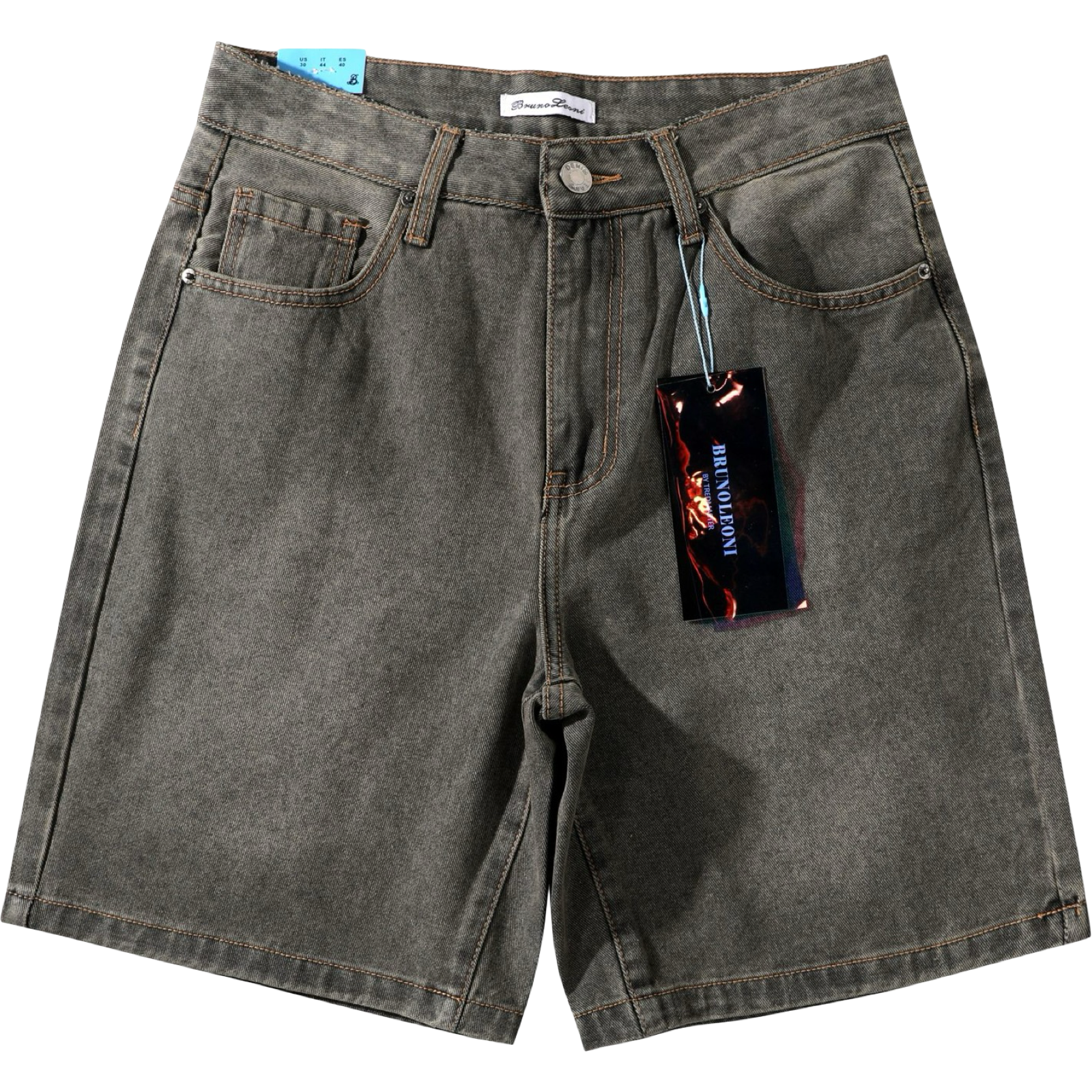 Bermuda jeans estivo in cotone 2