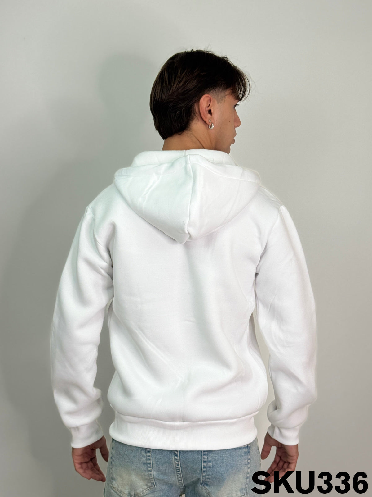 Felpa cappuccio bianco TOTTI