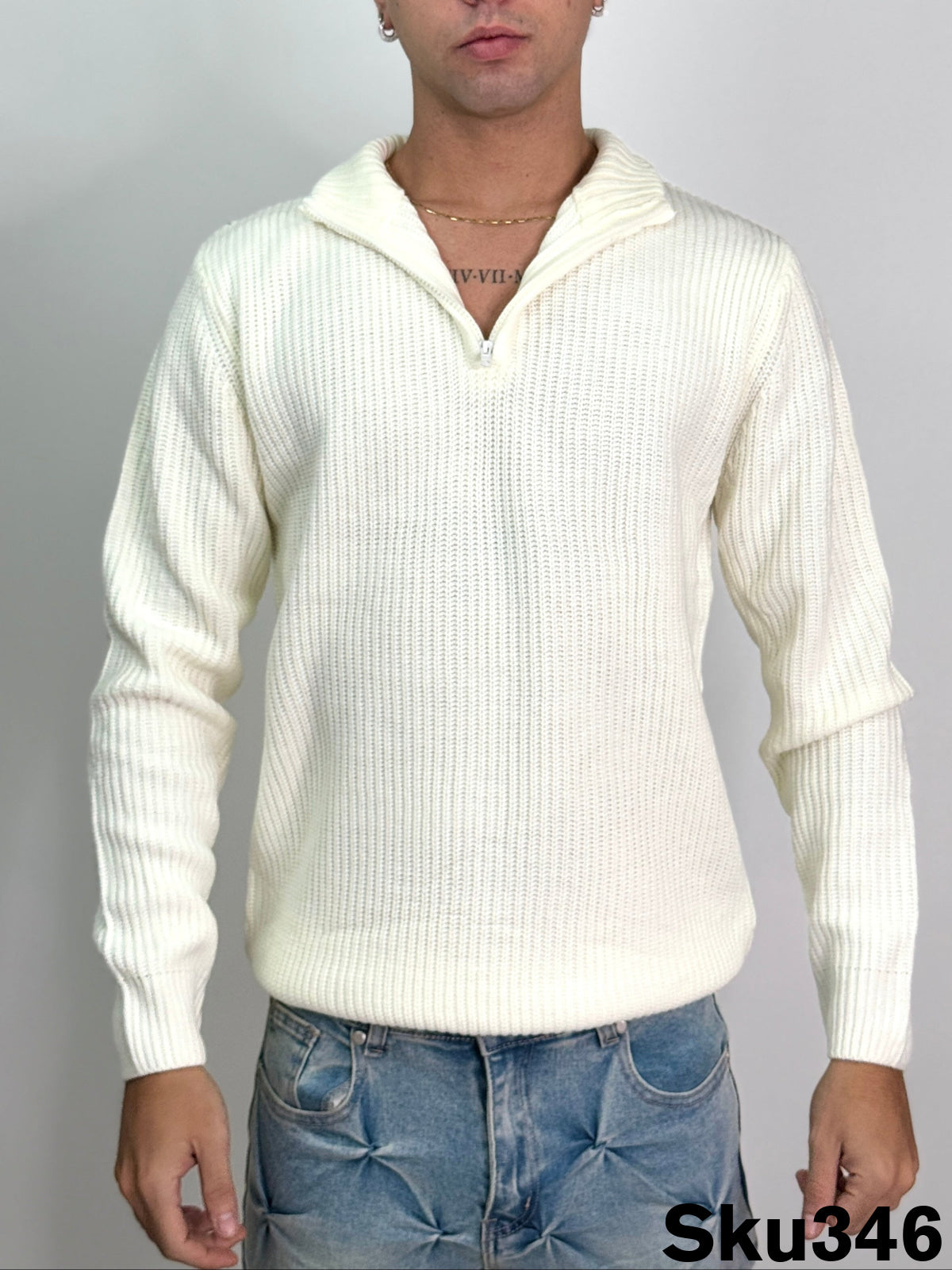 Maglione mezza zip MESSI