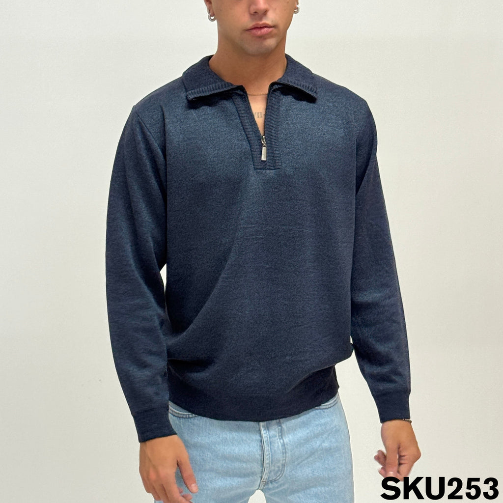 Polo mezza zip GILMOUR