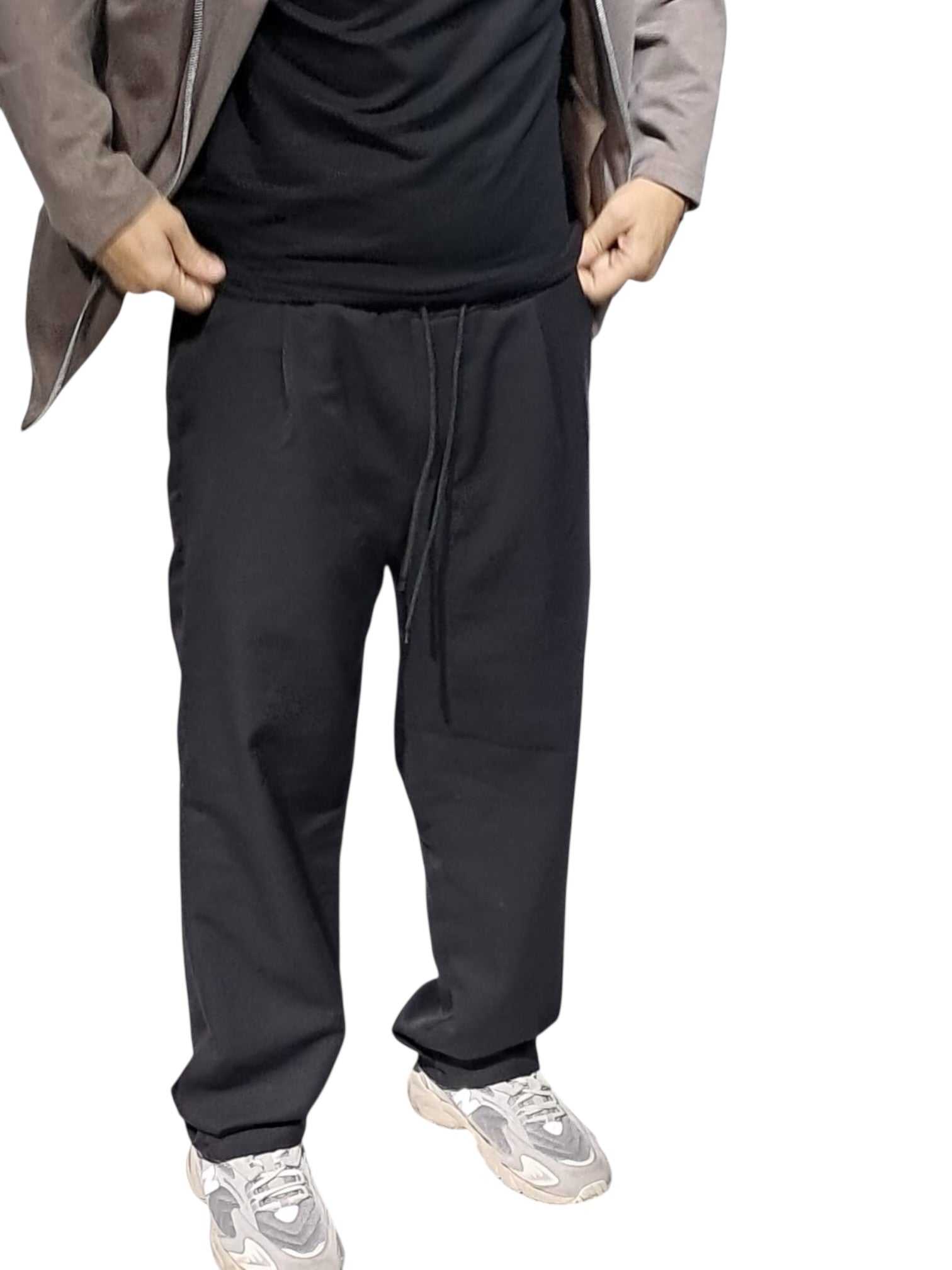 Pantalone basic con laccio