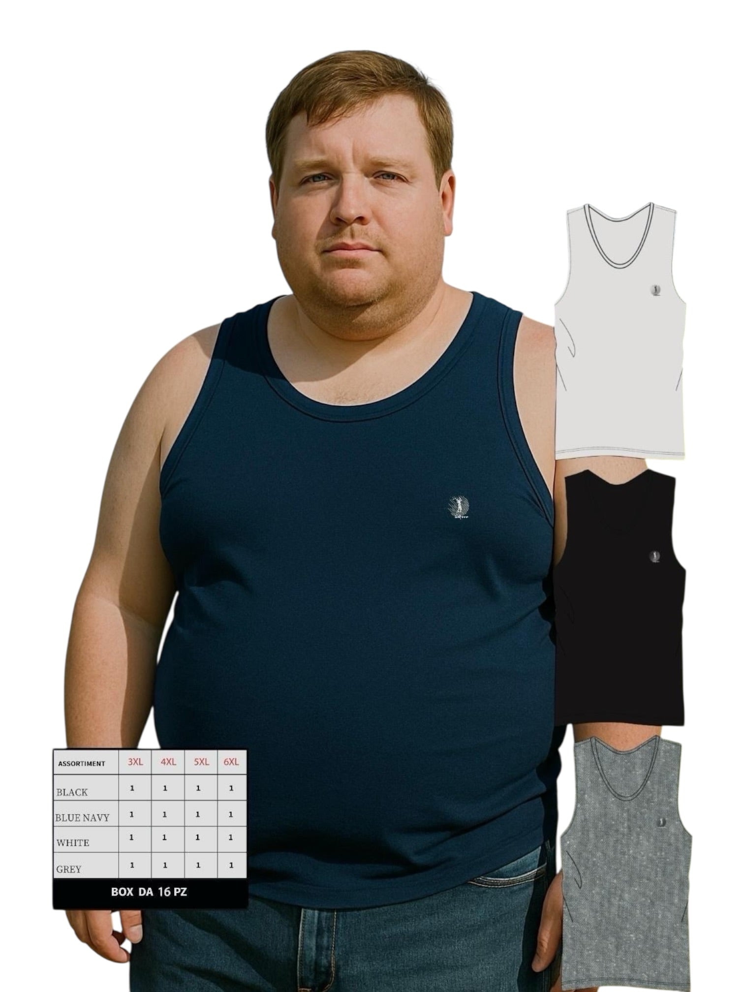 Canottiera elastica e morbida