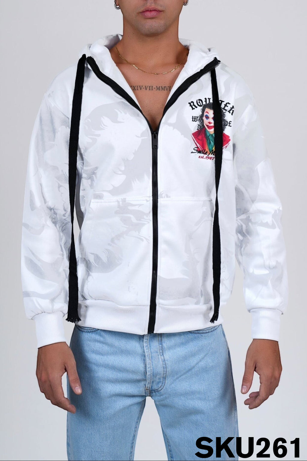 Felpa felpata JOKEZIP