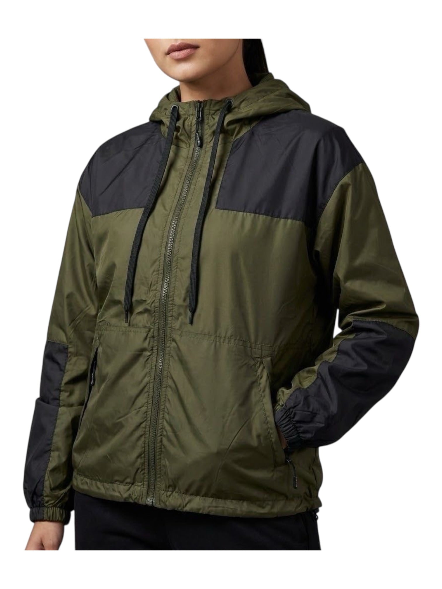 Giubbino donna primaverile con zip