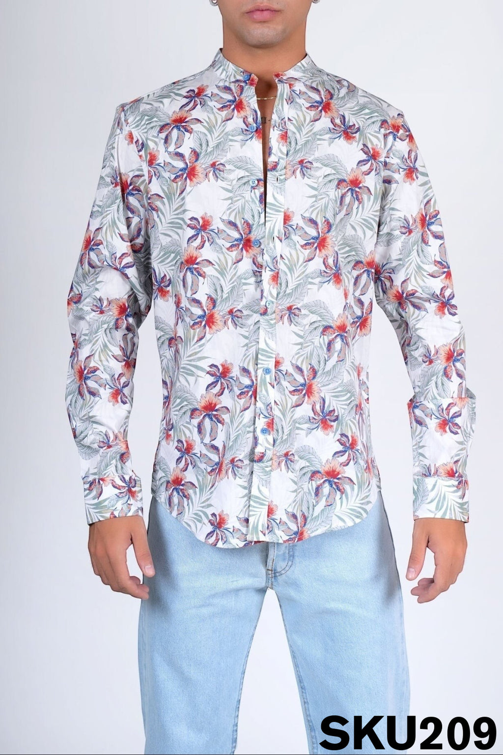 Camicia slim cotone OLSEN