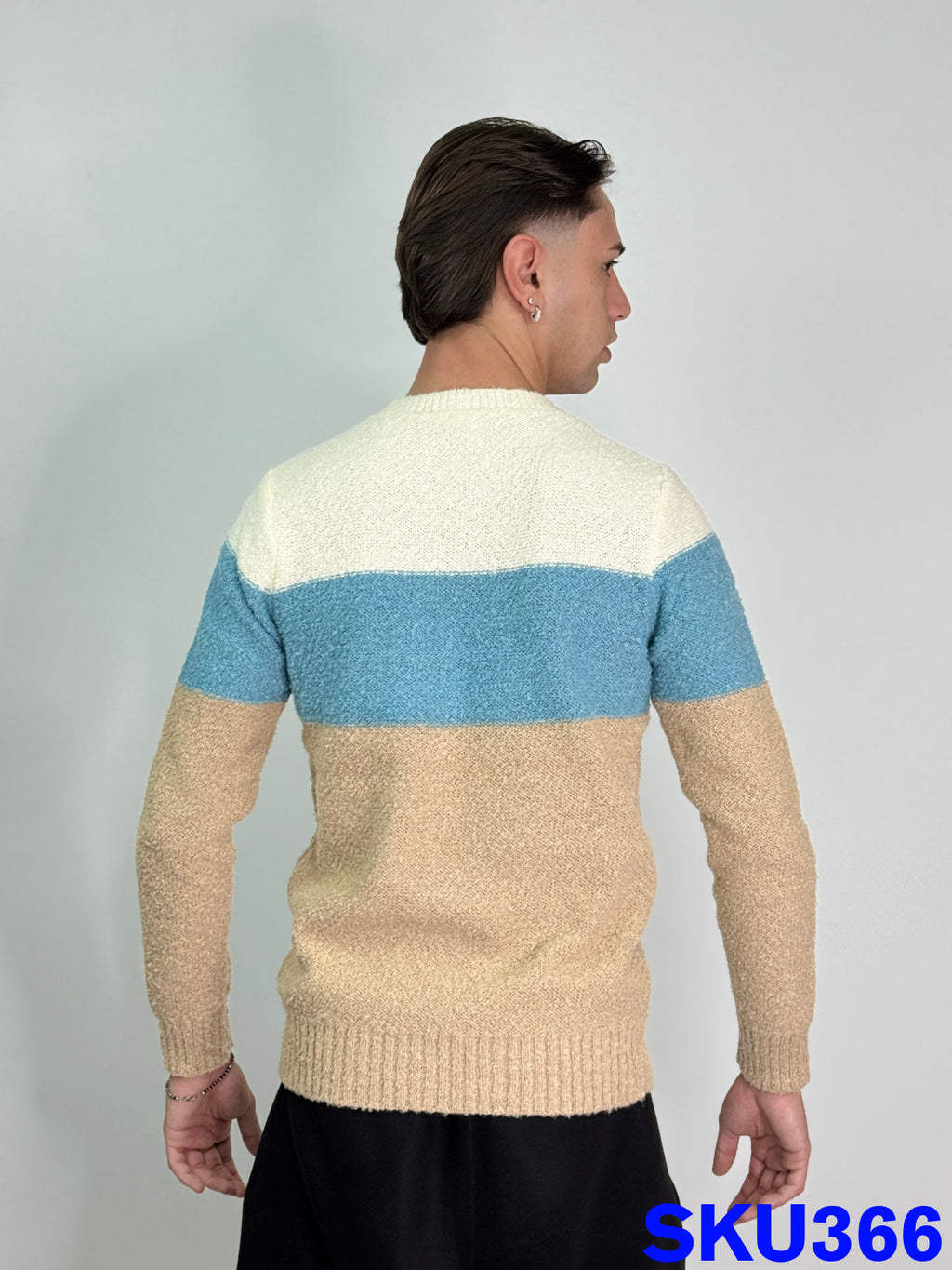 Maglione tricolore VECIENZ