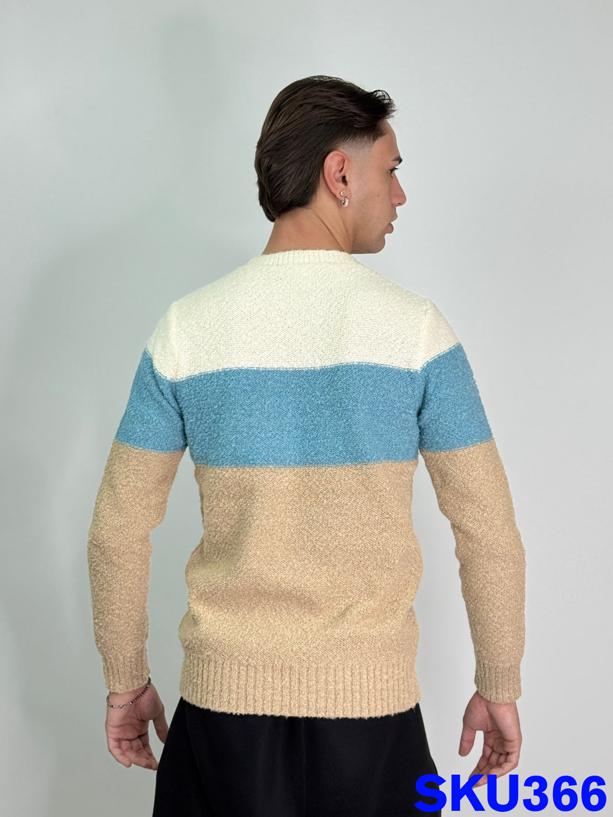 Maglione tricolore VECIENZ