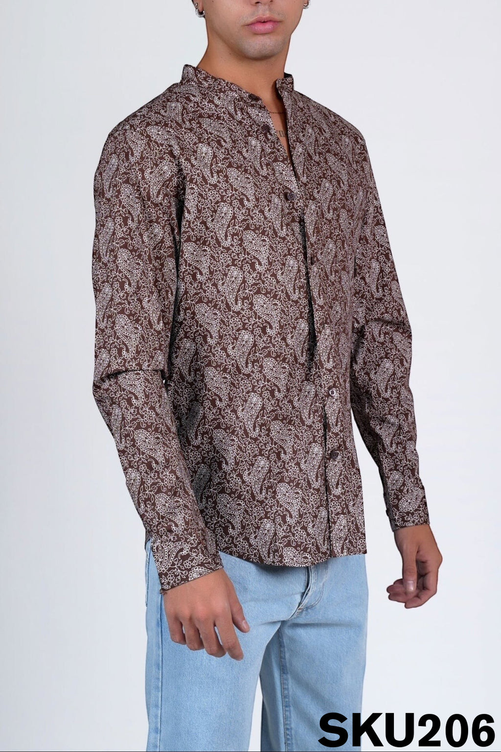 Camicia slim cotone LUTHOR