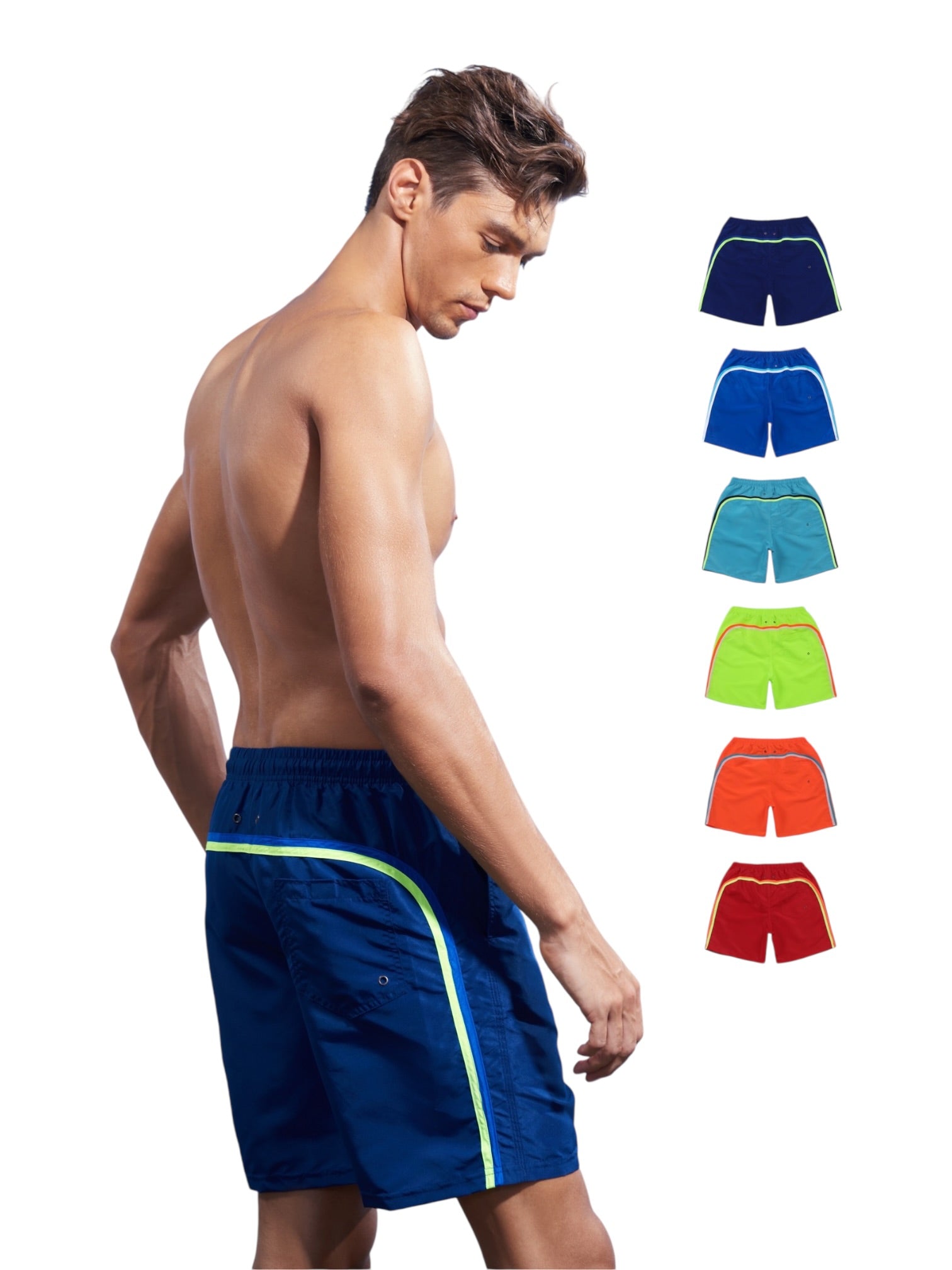 Costume leggero con striscia