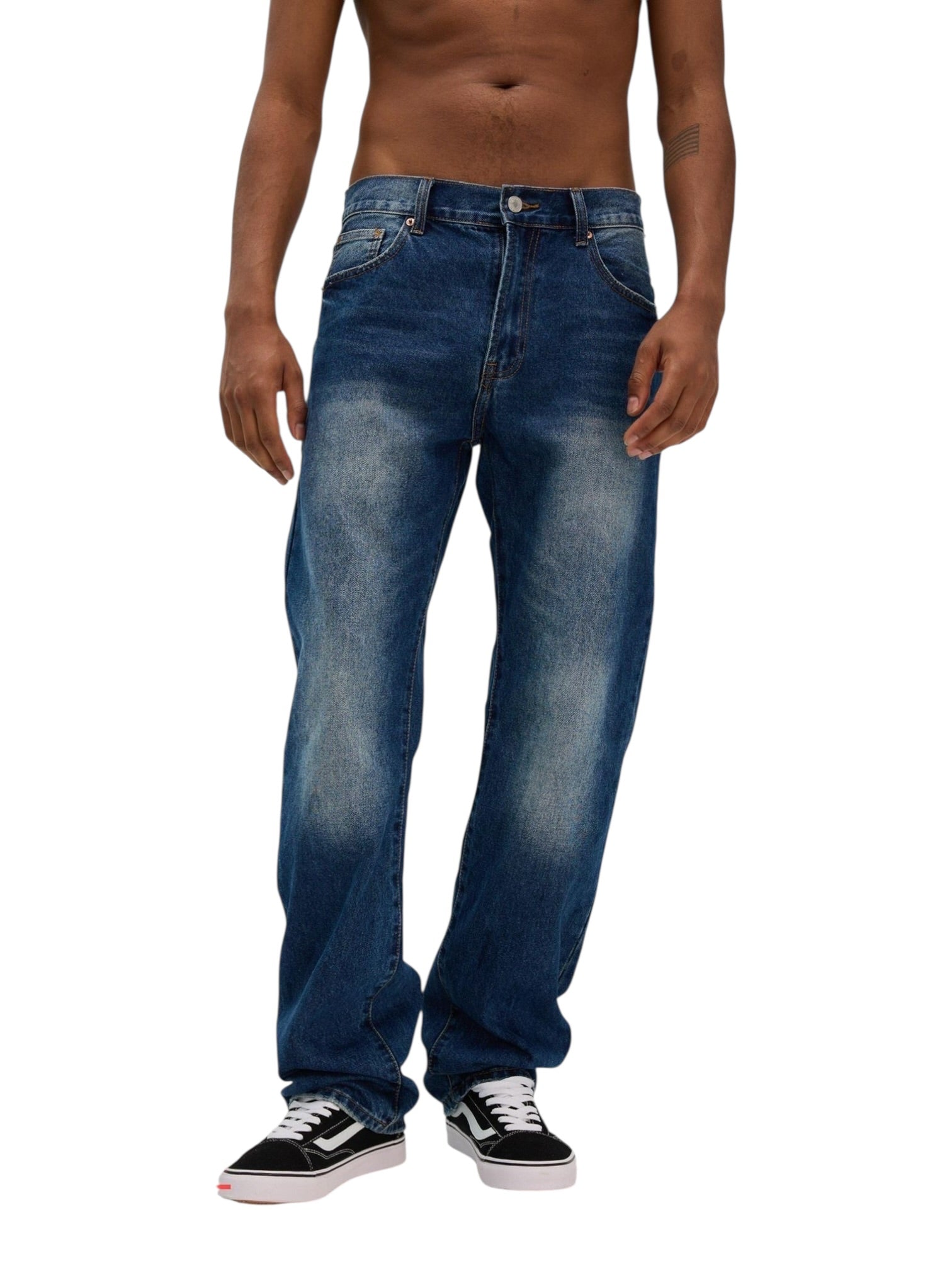 Jeans in cotone regular fit 4