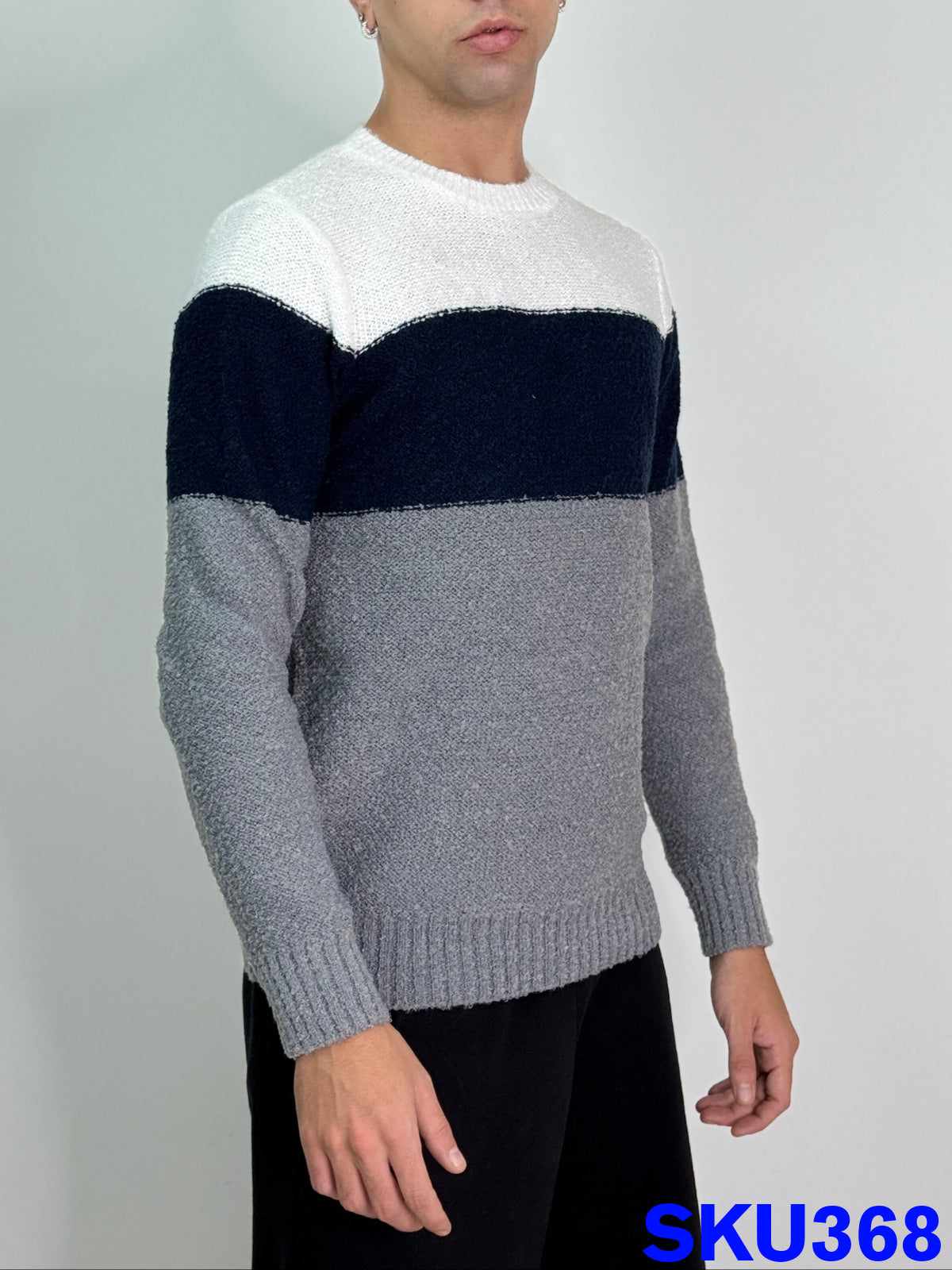 Maglione tricolore VECIENZ