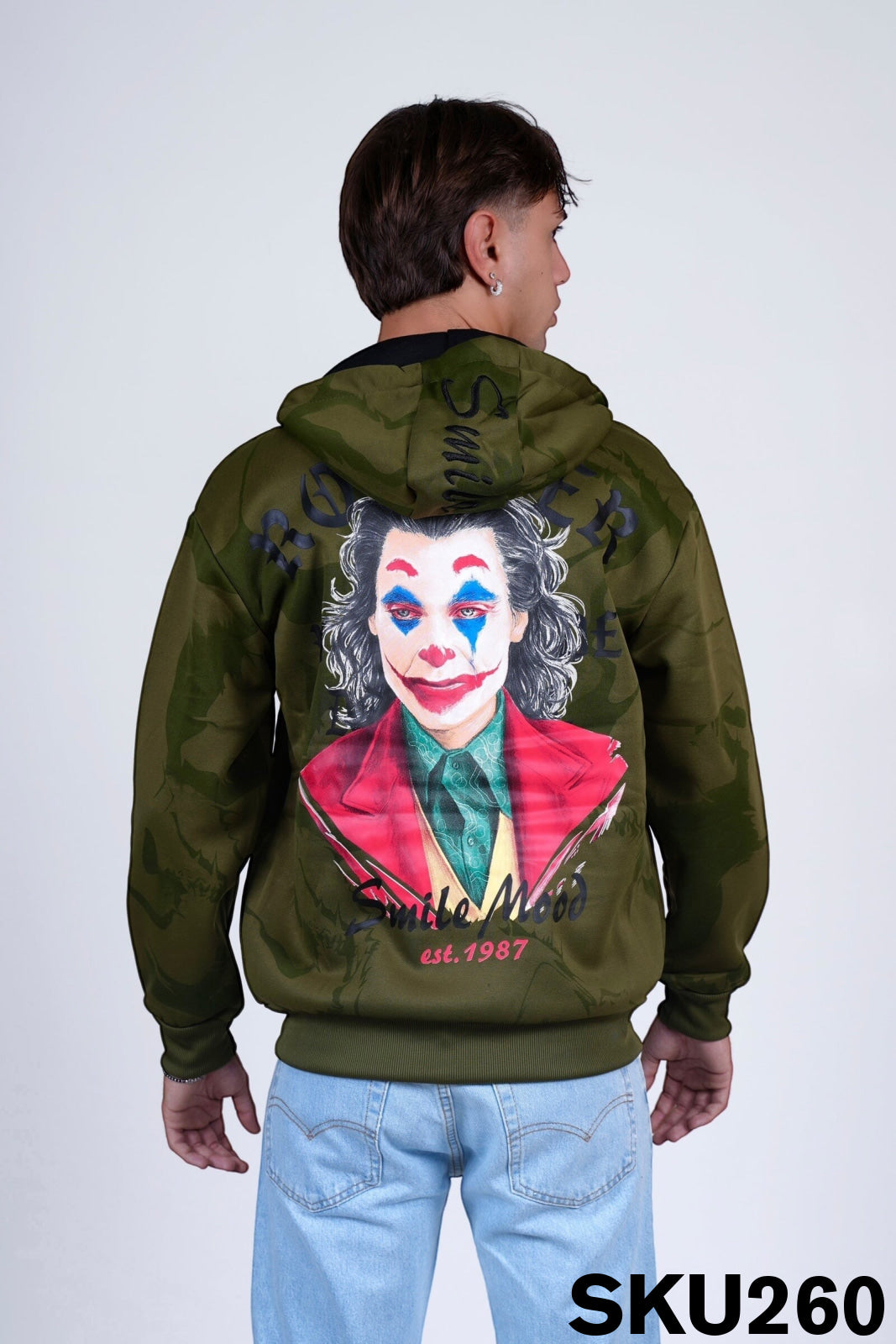 Felpa felpata JOKEZIP