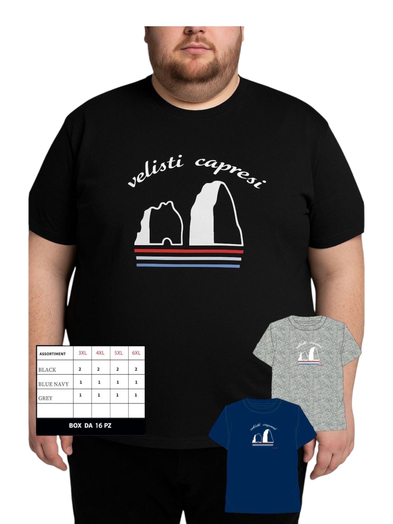 Maglia con scritta e stampa in cotone