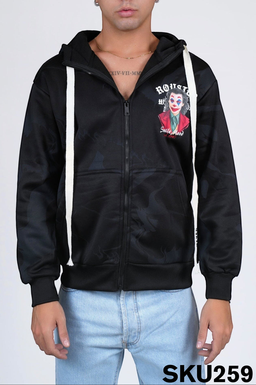 Felpa felpata JOKEZIP