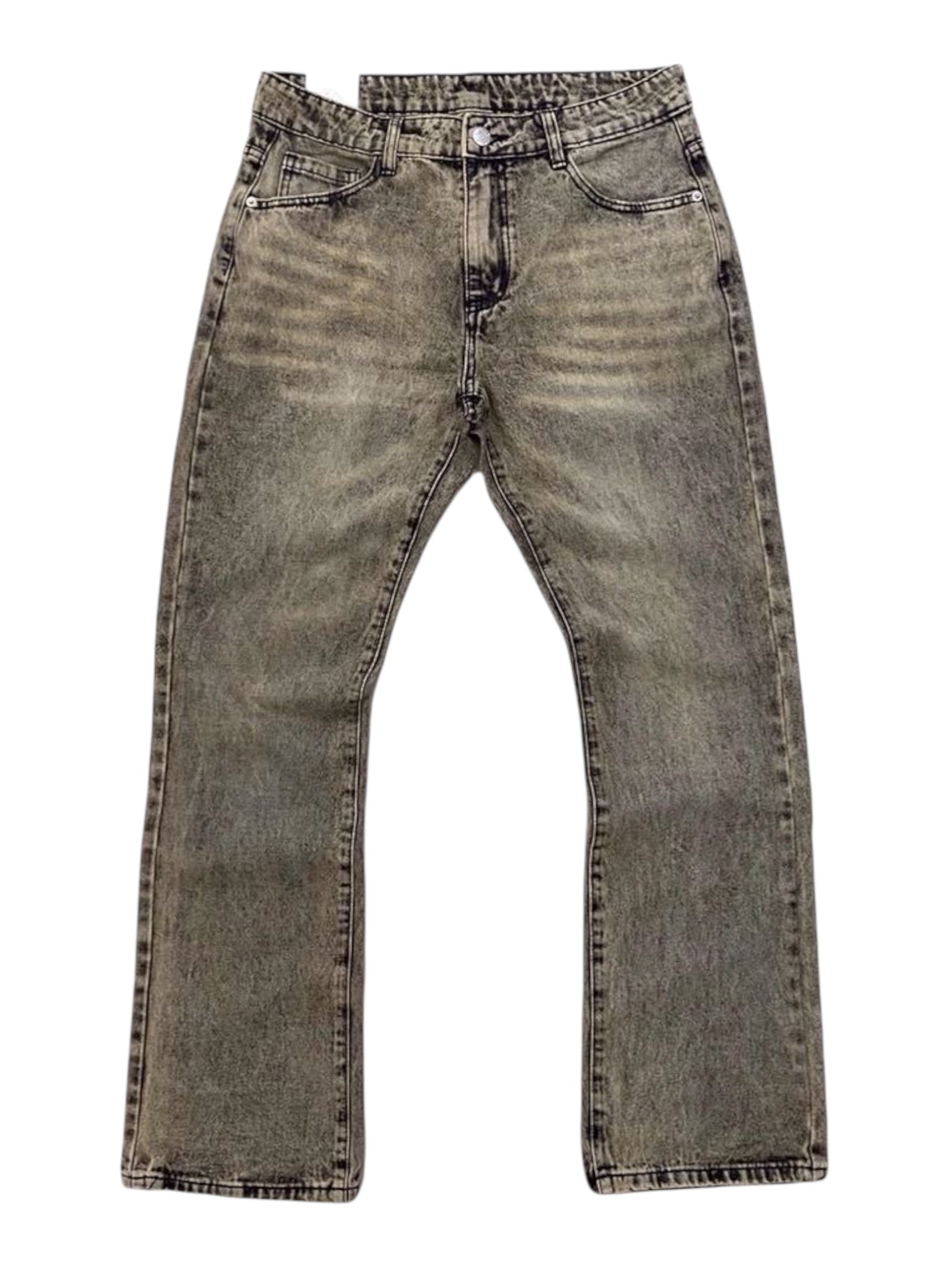 Jeans flare in cotone comodo