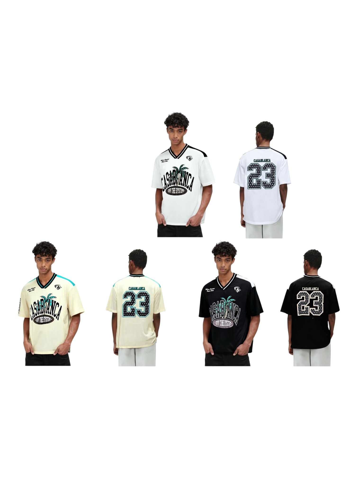 Maglia in cotone morbido con stampa e numero