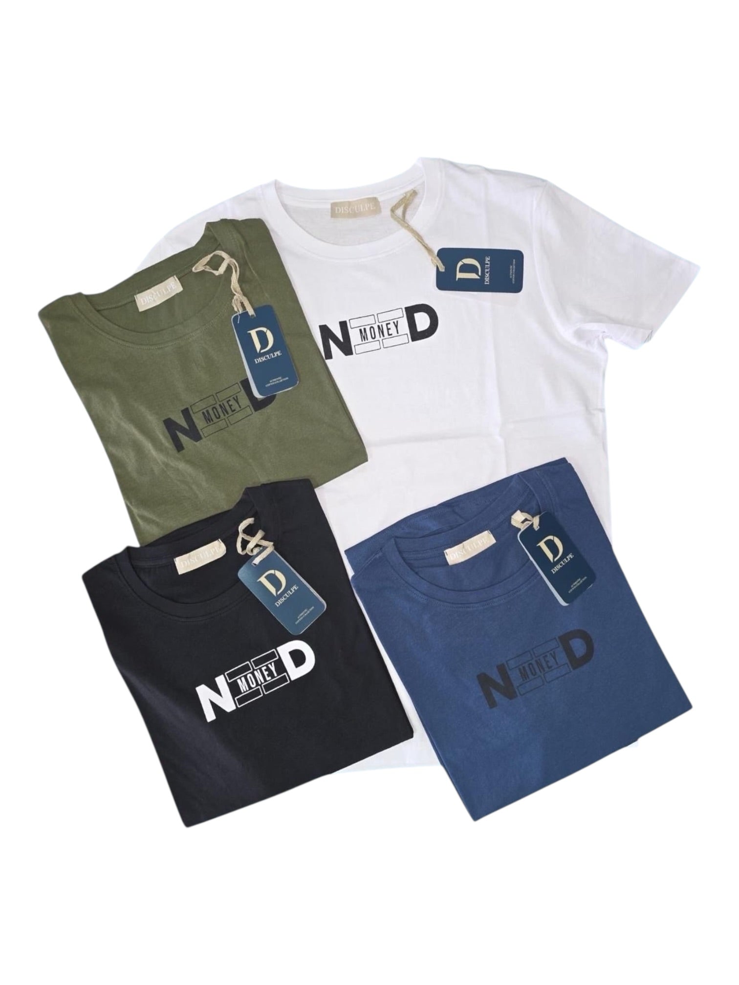 Maglia in cotone leggera con scritta 5