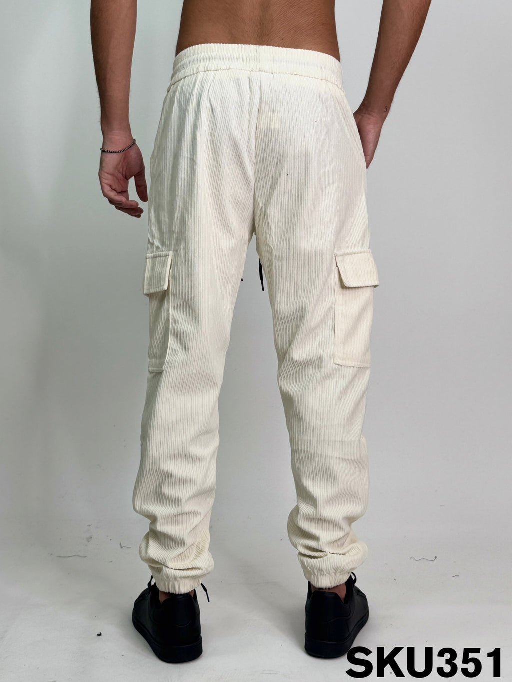 Pantalone bianco PIQUE