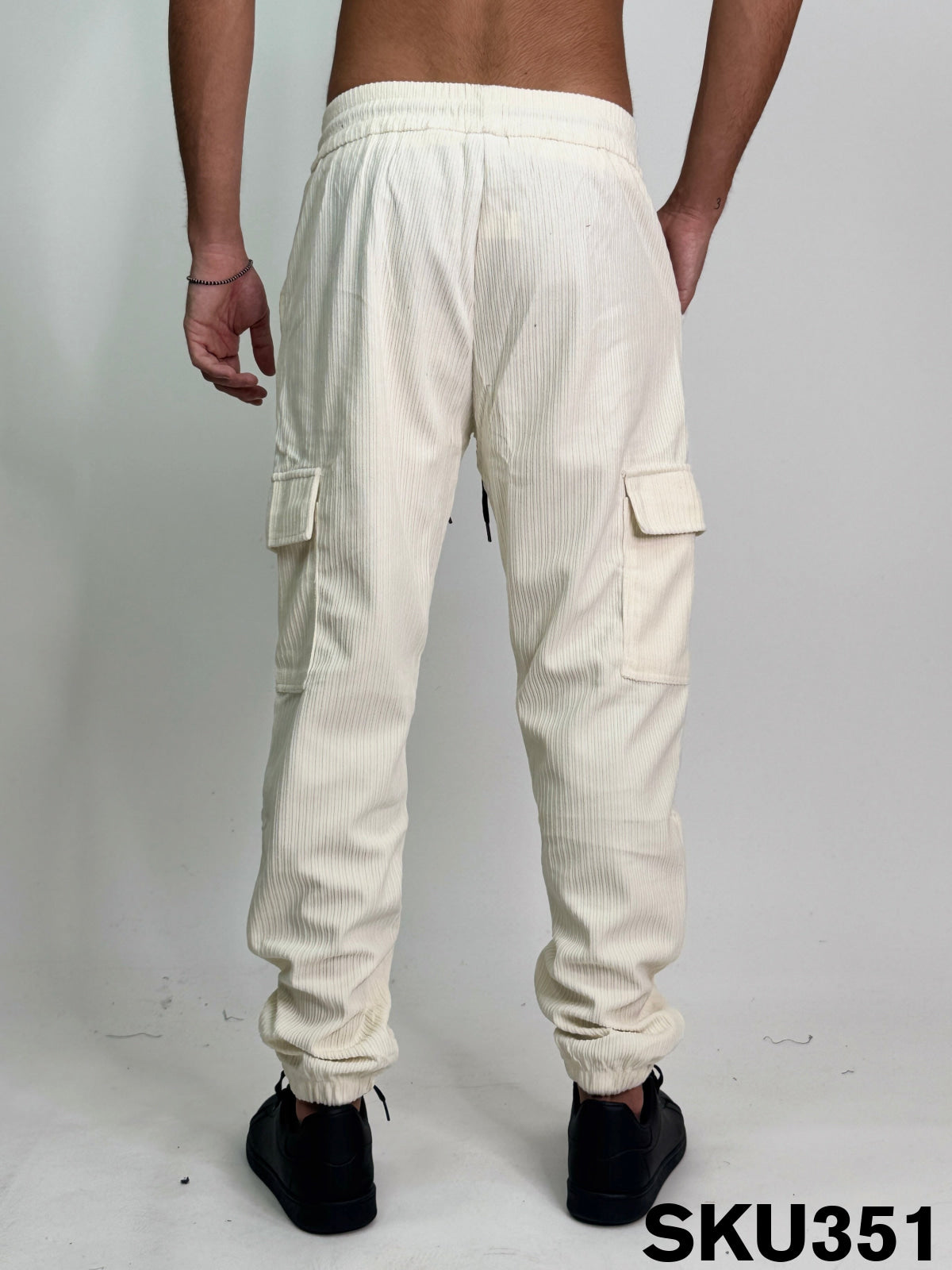 Pantalone bianco PIQUE
