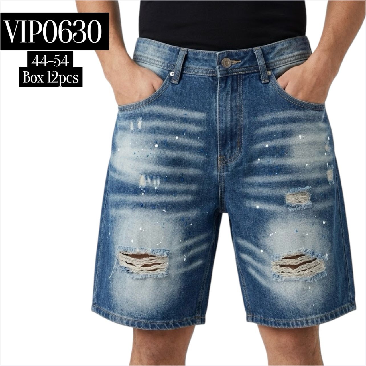 Bermuda jeans baggy fit 10