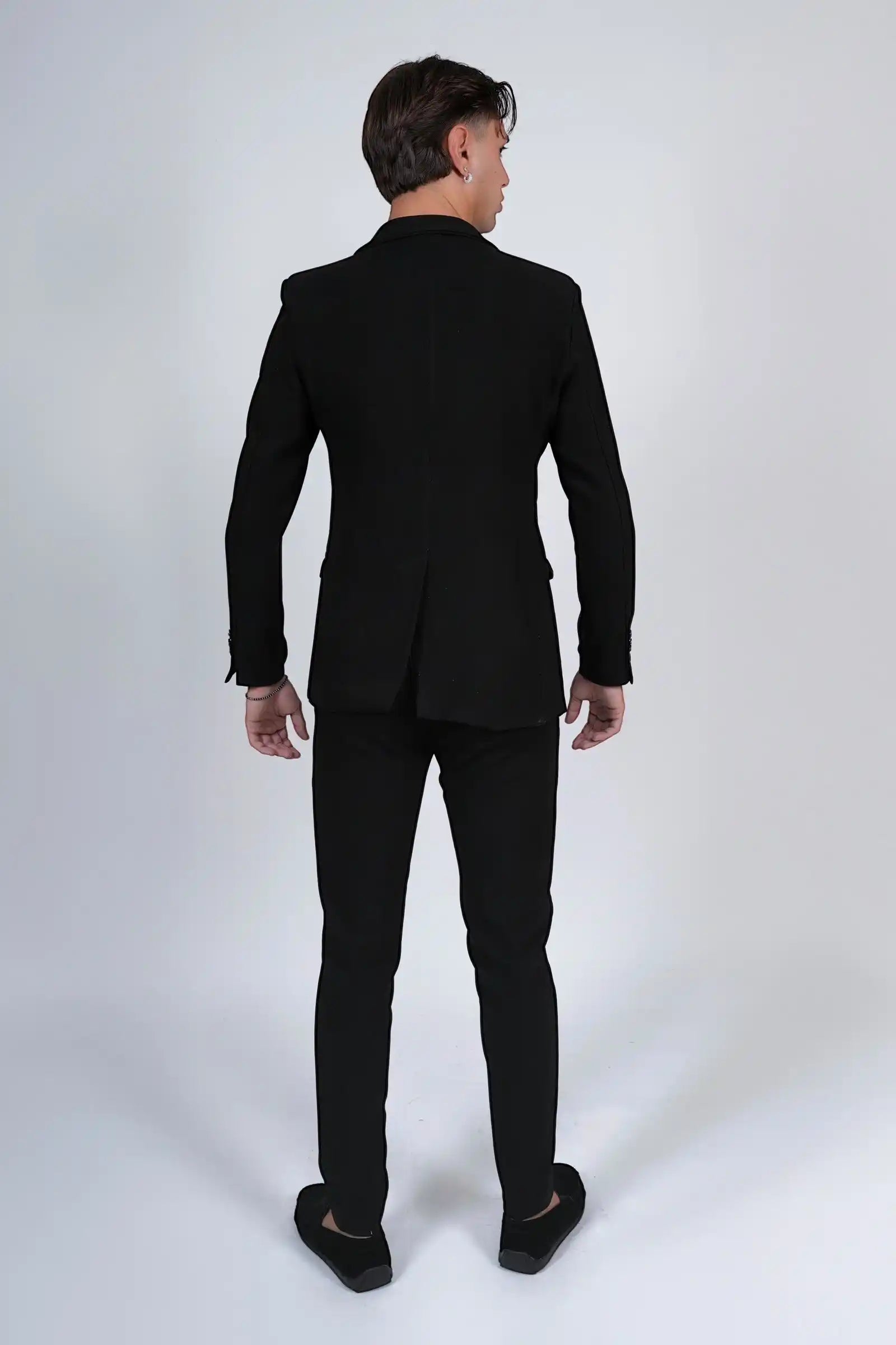 Abito doppiopetto italiano cotone invernale